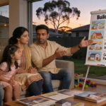 family thinking about wealth